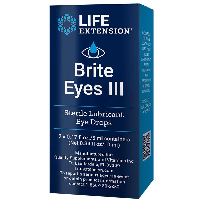 Brite Eyes III Lubricant Eye Drops | Смазывающие глазные капли brite eyes III