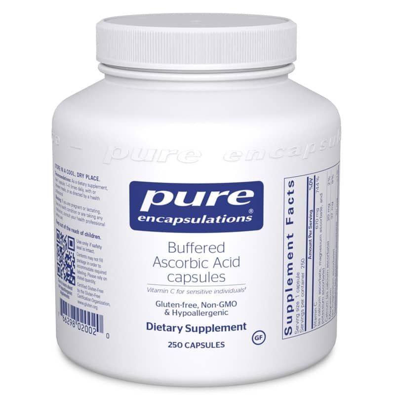 Buffered Ascorbic Acid Capsules, 250 Capsules | Капсулы с буферизованной аскорбиновой кислотой, 250 капсул