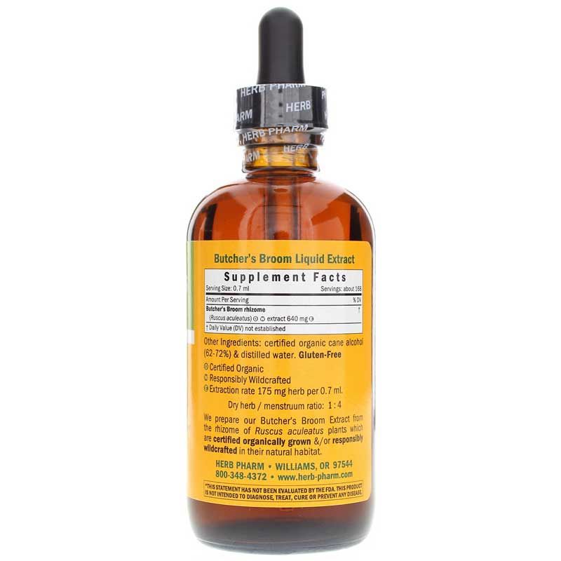Butcher's Broom Extract, 4 Oz | Екстракт м'ясницького віника, 4 унції
