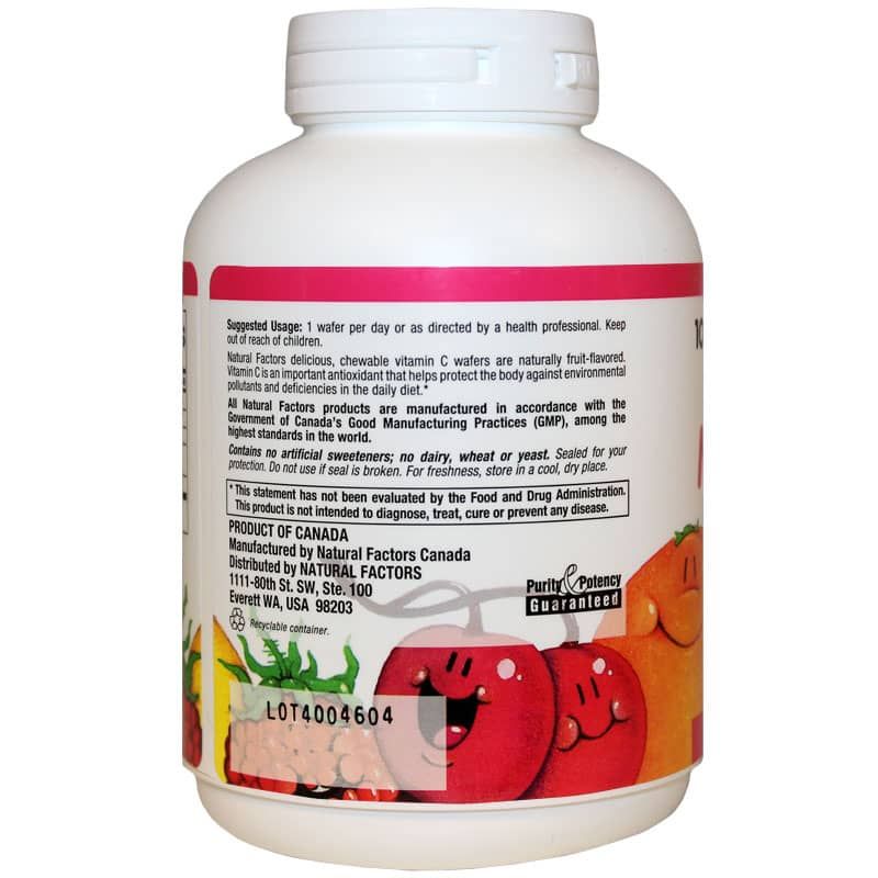 C-500 Mg Natural Fruit Chew, Mixed Fruit, 90 Chewable Tablets | C-500 мг натуральный фруктовый жевательный, Смешанные фрукты, 90 жевательных таблеток