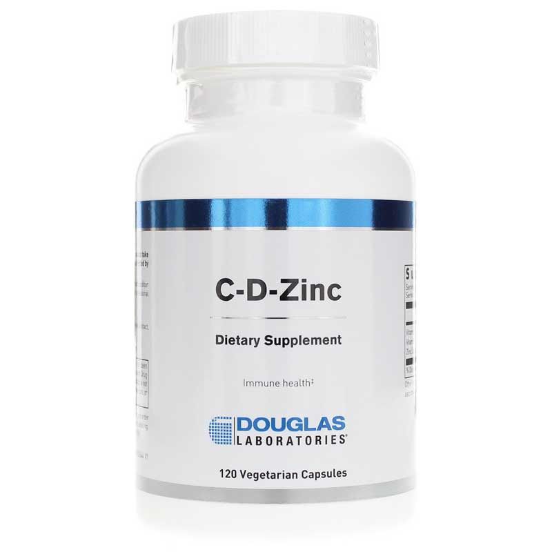 C-D-Zinc, 120 Veg Capsules | C-D-цинк, 120 вегетерианских капсул