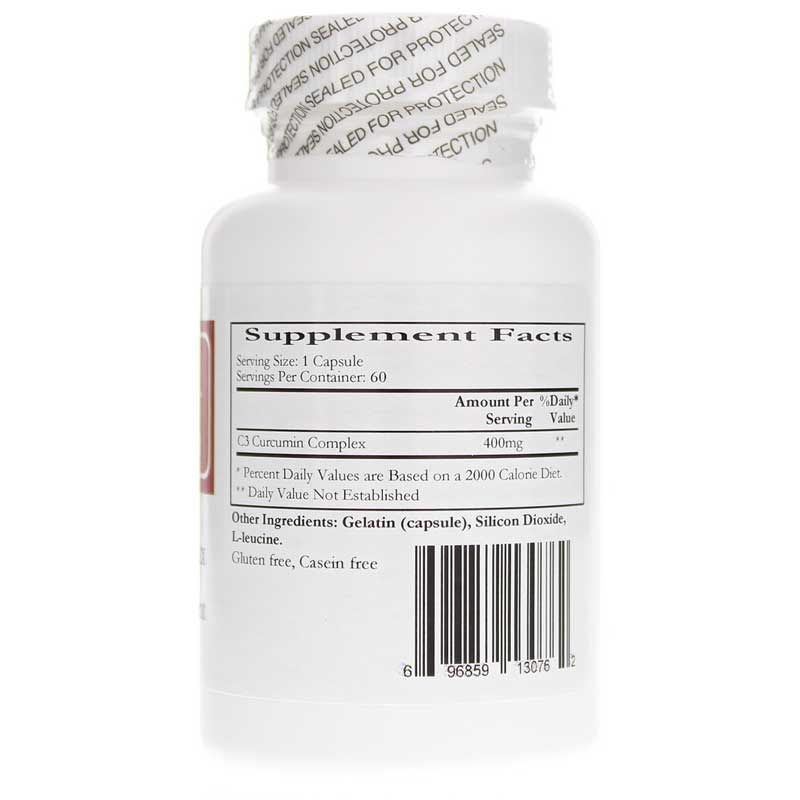 C3 Curcumin Complex 400 Mg, 60 Capsules | C3 комплекс куркумина 400 мг, 60 капсул