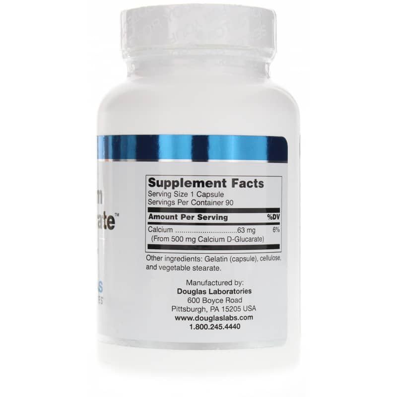 Calcium D-Glucarate 500 Mg | Кальция D-глюкарат 500 мг