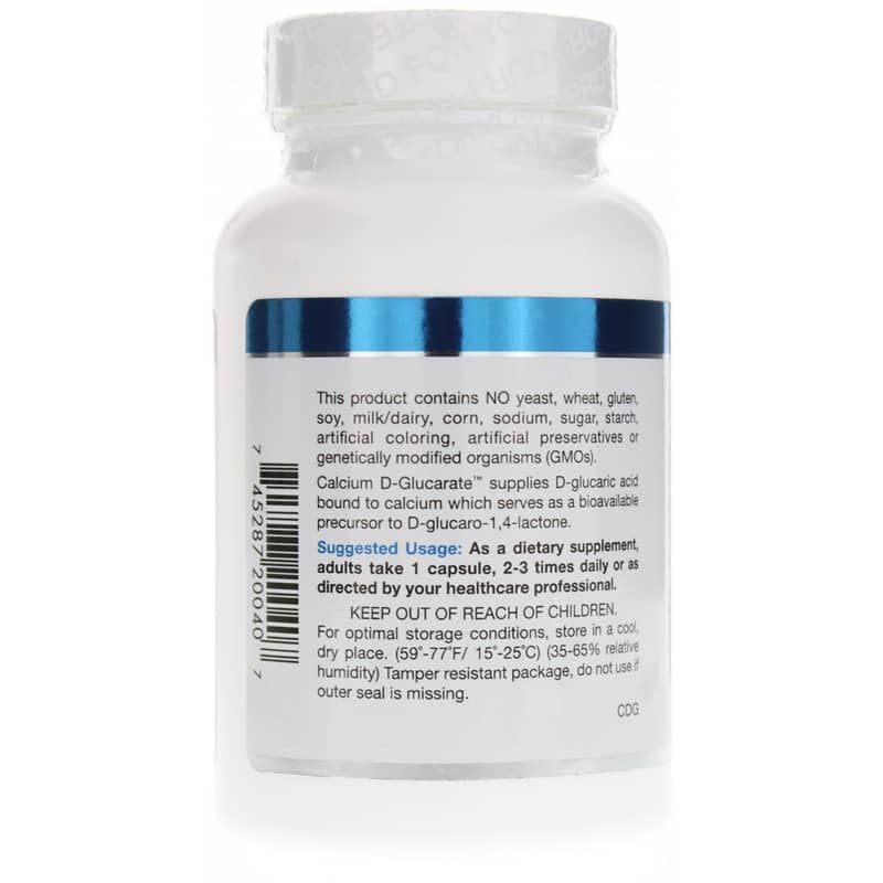 Calcium D-Glucarate 500 Mg | Кальция D-глюкарат 500 мг