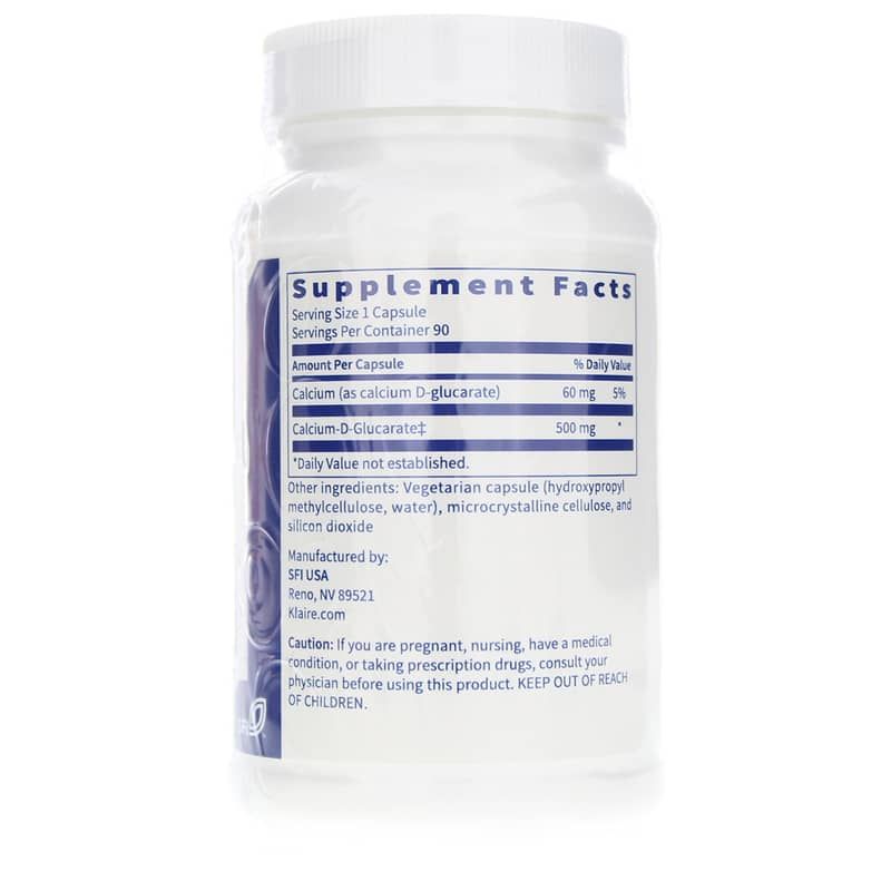 Calcium-D-Glucarate 500 Mg | Кальций-D-глюкарат 500 мг