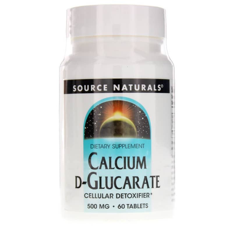 Calcium D-Glucarate 500 Mg, 60 Tablets | Кальция D-глюкарат 500 мг, 60 таблеток