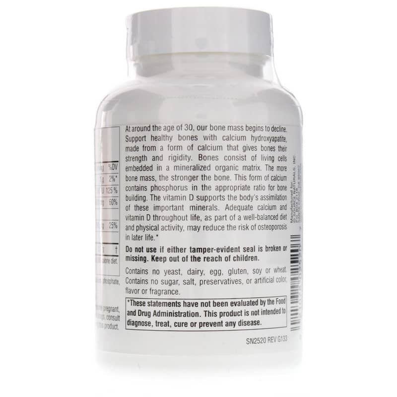 Calcium Hydroxyapatite, 60 Capsules | Гидроксиапатит кальция, 60 капсул