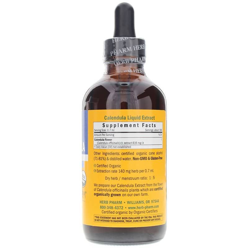 Calendula Extract, 4 Oz | Экстракт календулы, 4 унции