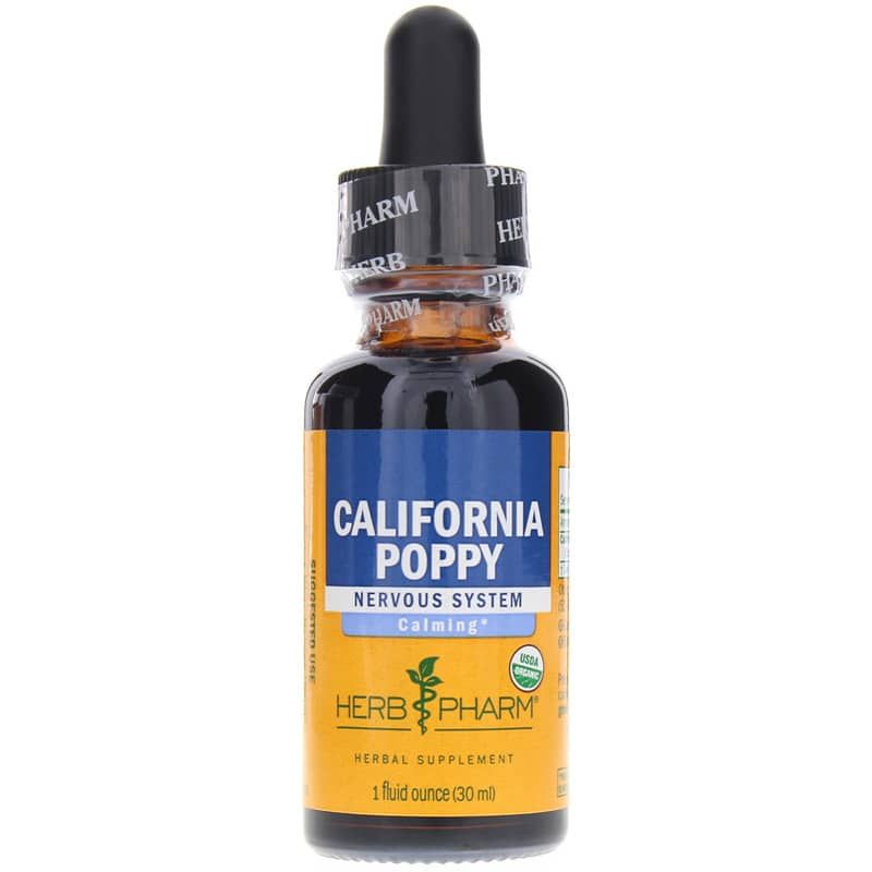 California Poppy Extract, 1 Oz | Экстракт калифорнийского мака, 1 унция