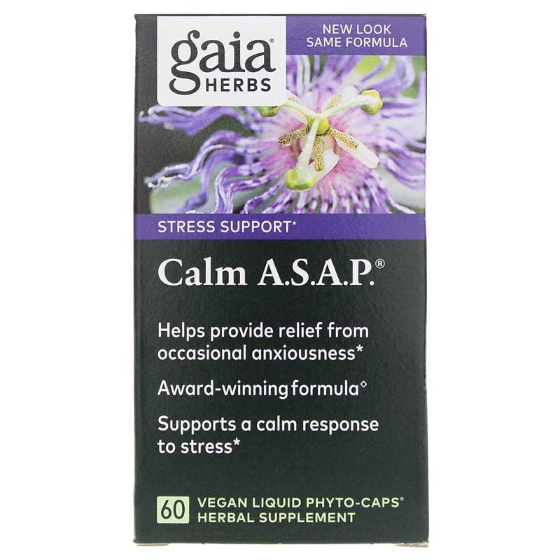 Calm A.S.A.P., 60 Liquid Phyto Caps | Спокойствие A.S.A.P., 60 жидких фитокапсул