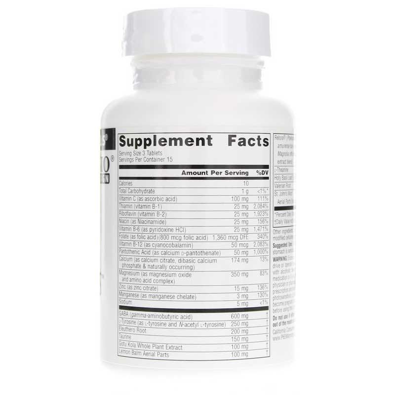 Calm Thoughts, Source Naturals, 45 Tablets | Спокойные мысли, source naturals, 45 таблеток