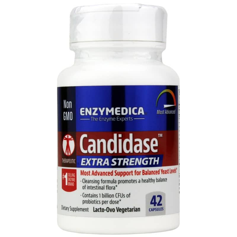 Candidase Extra Strength, 42 Capsules | Кандидаза экстра сила, 42 капсулы
