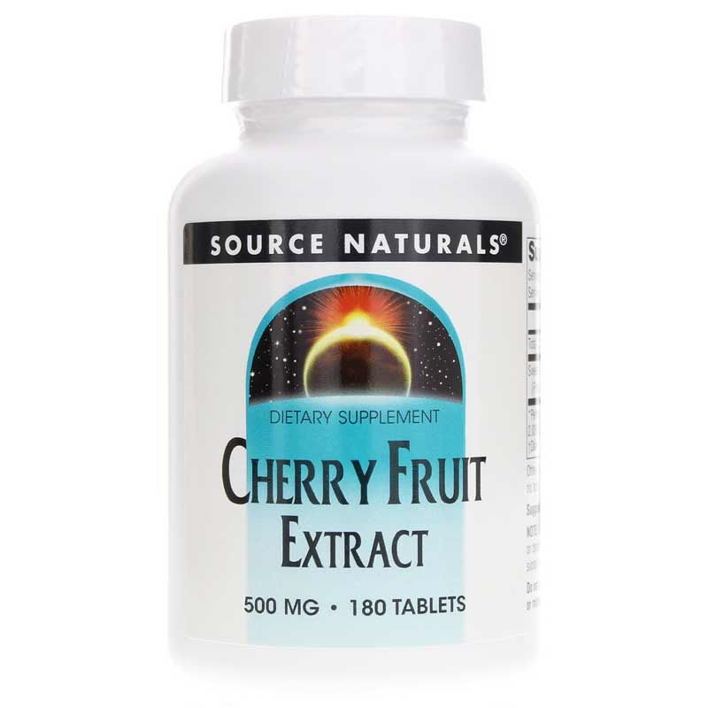 Cherry Fruit Extract, Source Naturals, 180 Tablets | Экстракт плодов вишни, source naturals, 180 таблеток