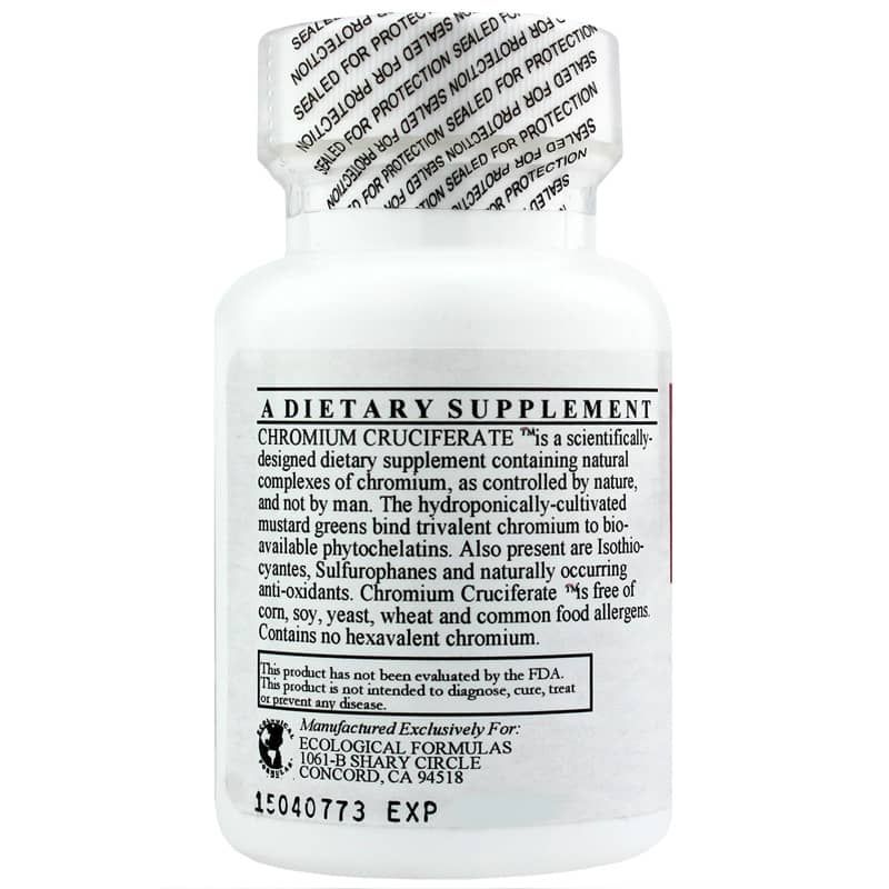 Chromium Cruciferate 200 Mcg | Крестоцветный хром 200 мкг