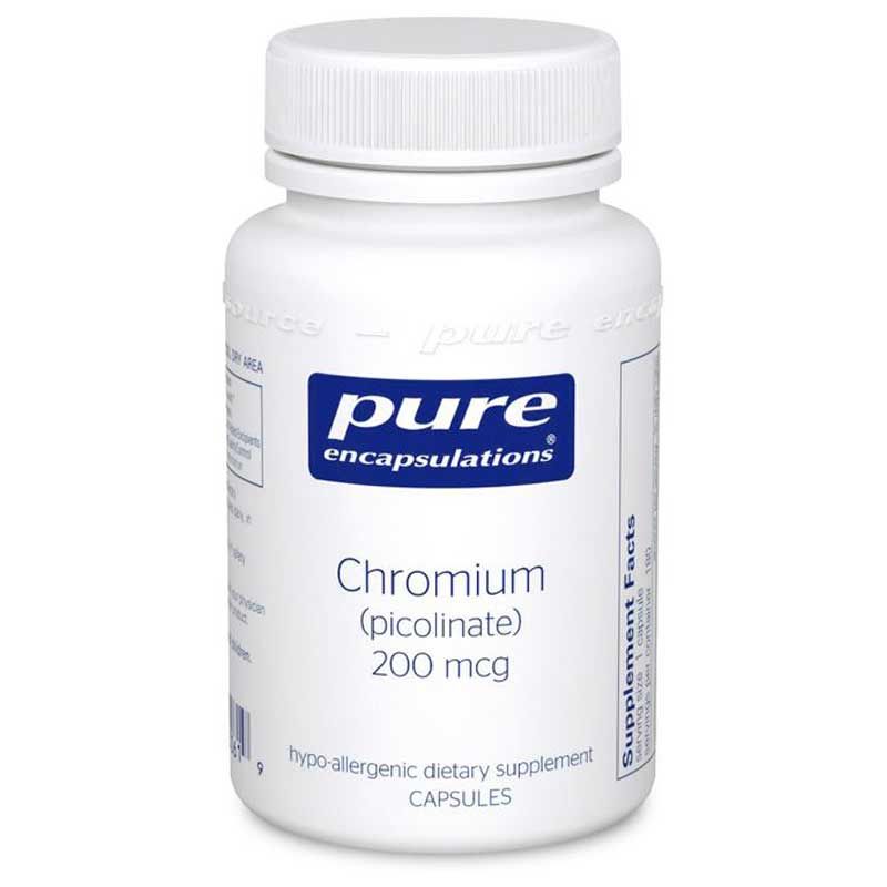 Chromium (picolinate) 200 Mcg, 60 Capsules | Хром (пиколинат) 200 мкг, 60 капсул
