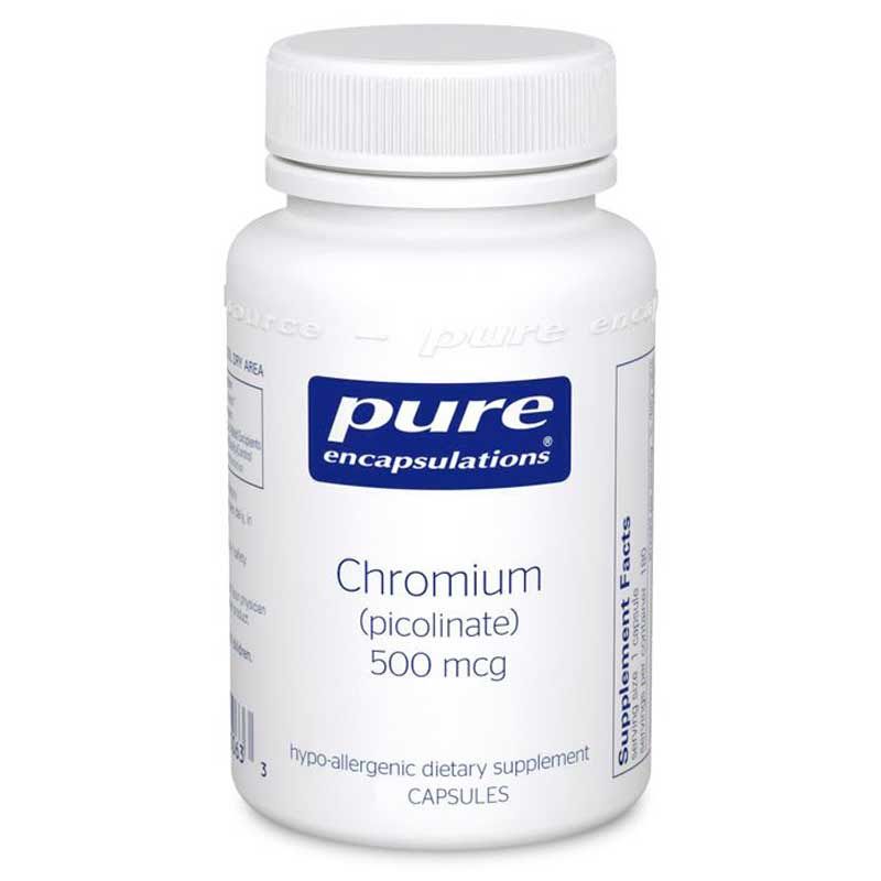 Chromium (picolinate) 500 Mcg, 60 Capsules | Хром (піколінат) 500 мкг, 60 капсул