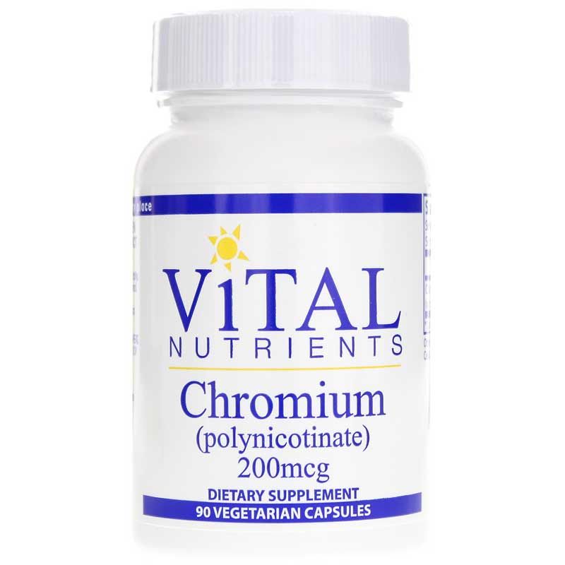 Chromium (polynicotinate) 200 Mcg | Хром (полінікотинат) 200 мкг