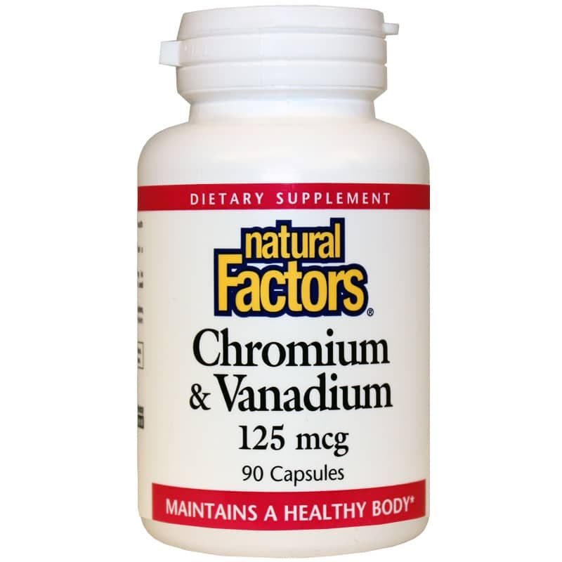 Chromium &amp; Vanadium 125 Mcg | Хром і ванадій 125 мкг