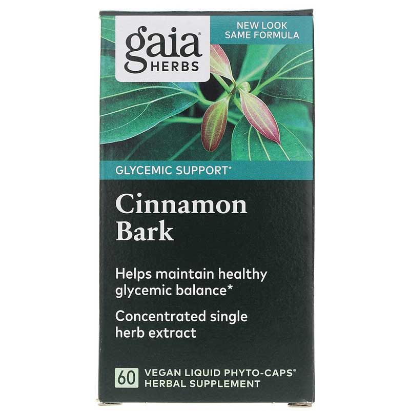 Cinnamon Bark, 60 Liquid Phyto Caps | Кора корицы, 60 жидких фитокапсул