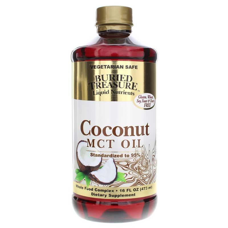 Coconut MCT Oil, 16 Oz | Кокосовое масло MCT, 16 унций