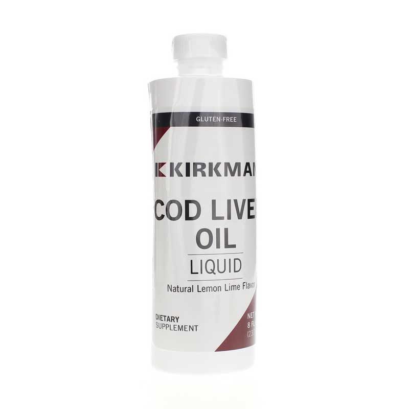 Cod Liver Oil Liquid, Lemon Lime, 8 Oz | Масло печени трески жидкое, Лимон-лайм, 8 унций