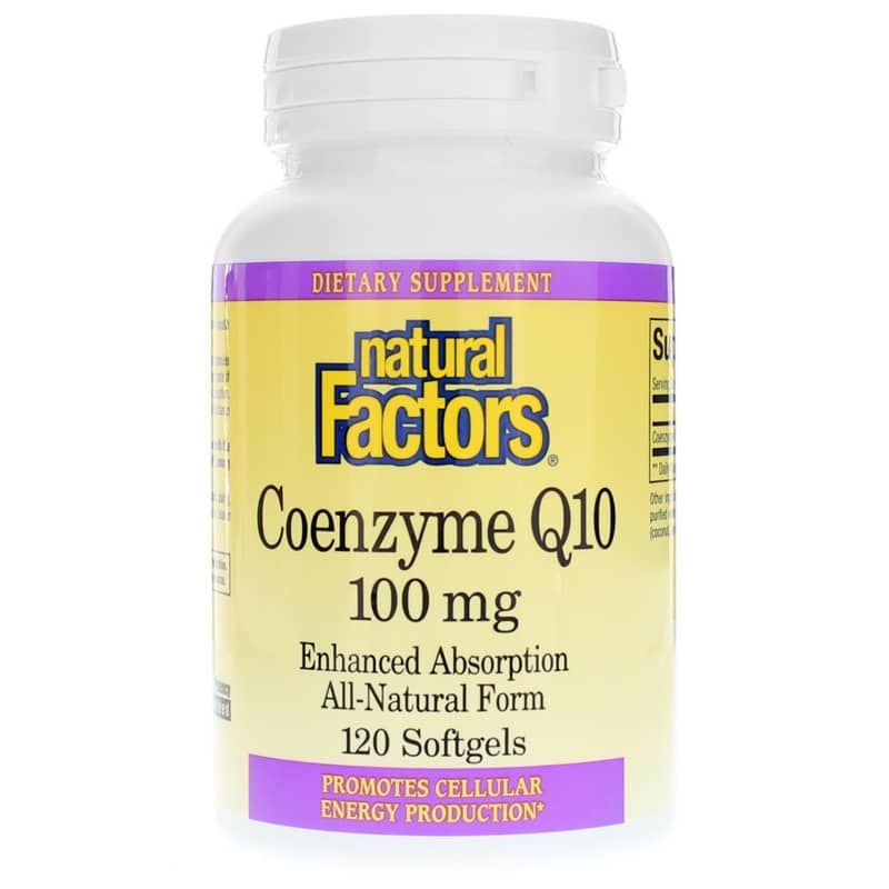 Coenzyme Q10 100 Mg, 120 Softgels | Коэнзим Q10 100 мг, 120 гелевых капсул