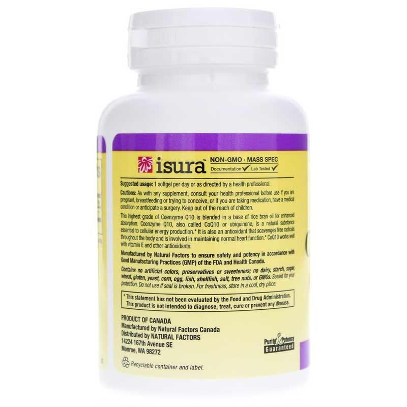 Coenzyme Q10 400 Mg, 60 Softgels | Коензим Q10 400 мг, 60 гелевих капсул