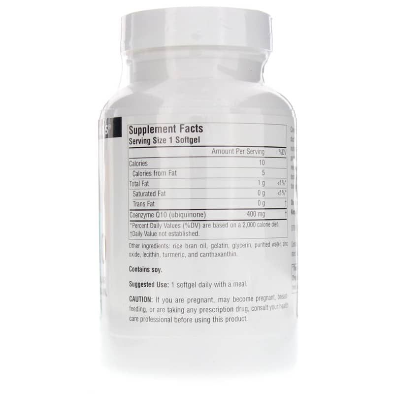 Coenzyme Q10 400 Mg, 60 Softgels | Коензим Q10 400 мг, 60 гелевих капсул