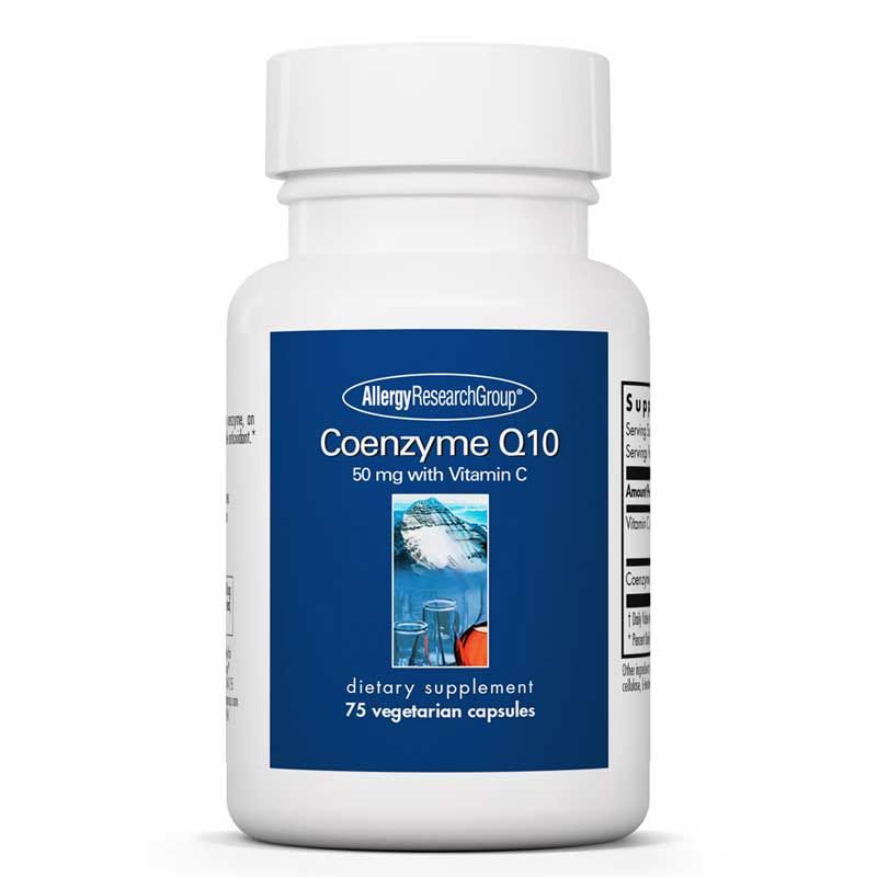 Coenzyme Q10 50 Mg with Vitamin C | Коензим Q10 50 мг із вітаміном С