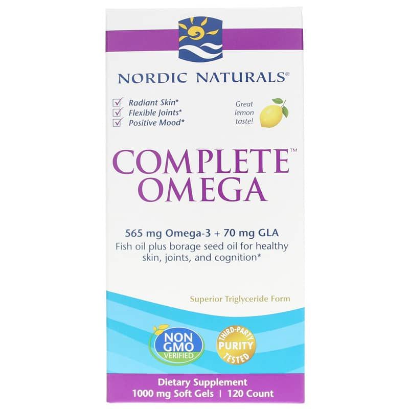 Complete Omega, 120 Softgels | Полная омега, 120 гелевых капсул