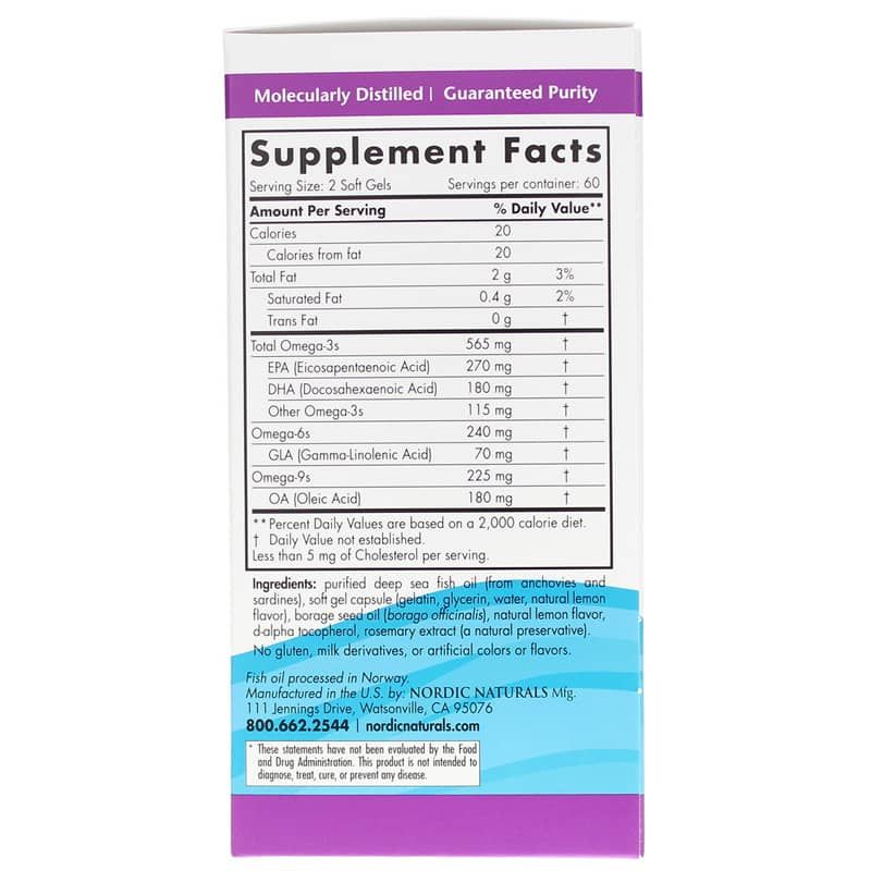 Complete Omega, 120 Softgels | Полная омега, 120 гелевых капсул
