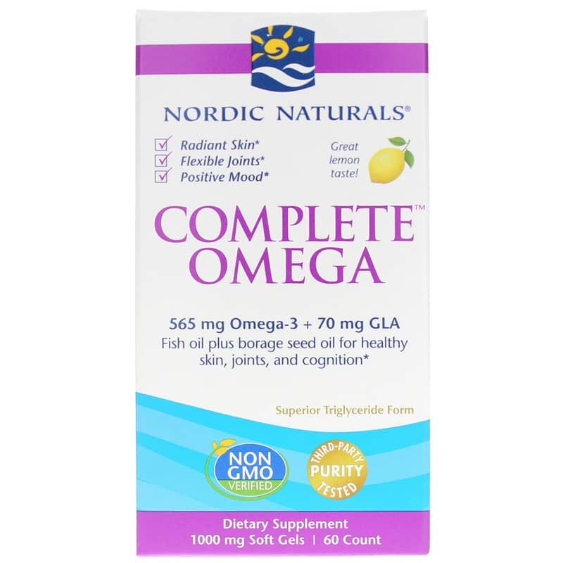 Complete Omega, 60 Softgels | Повна омега, 60 гелевих капсул