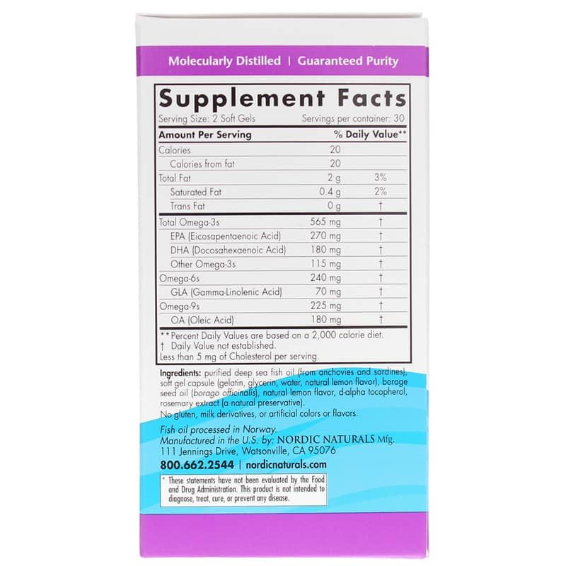 Complete Omega, 60 Softgels | Повна омега, 60 гелевих капсул