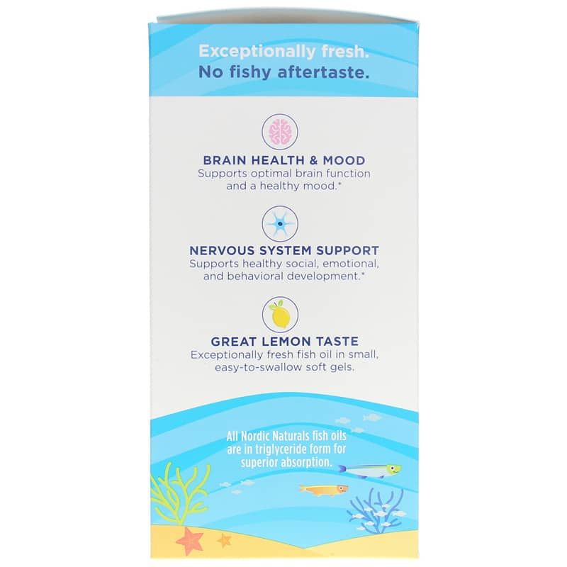 Complete Omega Junior, 180 Softgels | Полная омега юниор, 180 гелевых капсул