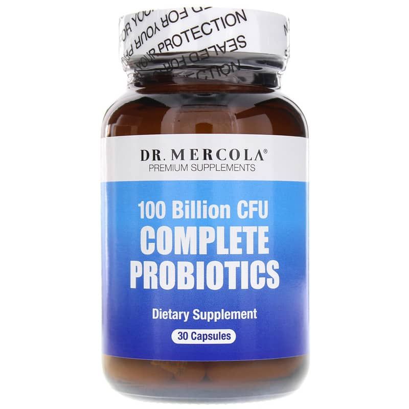 Complete Probiotics 100 Billion CFU, 30 Capsules | Полные пробиотики 100 миллиардов КОЕ, 30 капсул