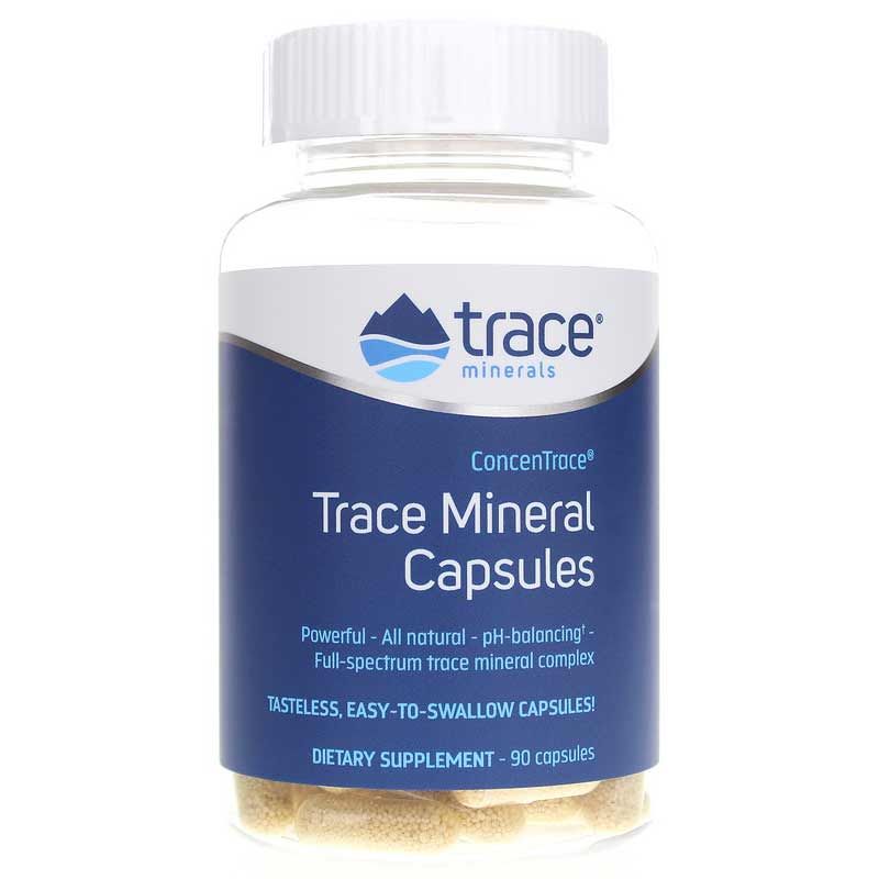ConcenTrace Trace Mineral Capsules, 90 Capsules | Минеральные капсулы ConcenTrace, 90 капсул