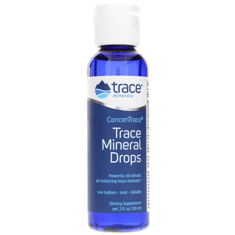 ConcenTrace Trace Mineral Drops, 2 Oz | Минеральные капли ConcenTrace, 2 унции