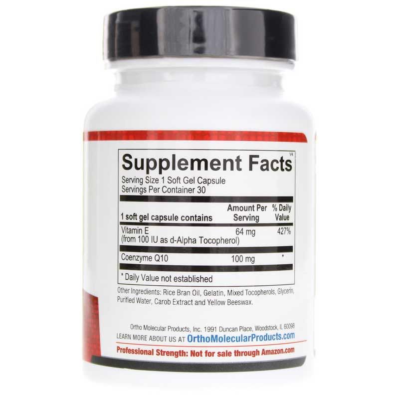 CoQ-10 100 Mg, 30 Softgels | CoQ-10 100 мг, 30 гелевих капсул