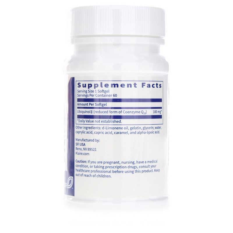 CoQH 100 Mg Ubiquinol | CoQH 100 мг убихинола