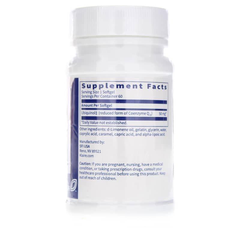 CoQH 50 Mg Ubiquinol | CoQH 50 мг убихинола
