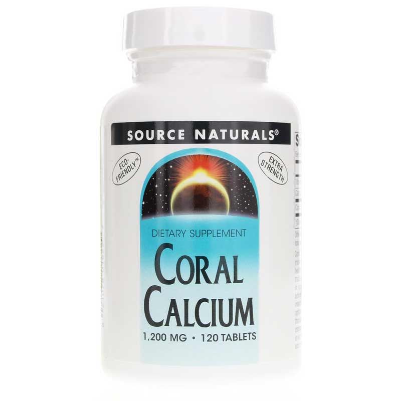 Coral Calcium 1200 Mg Tablets, 120 Tablets | Коралловый кальций 1200 мг таблетки, 120 таблеток