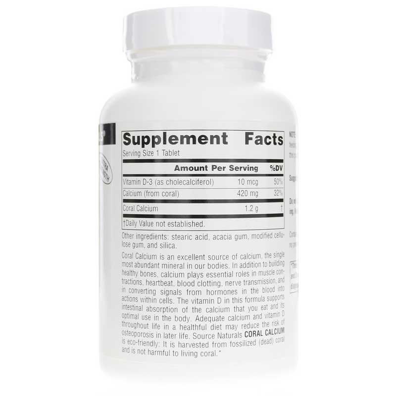 Coral Calcium 1200 Mg Tablets, 120 Tablets | Коралловый кальций 1200 мг таблетки, 120 таблеток