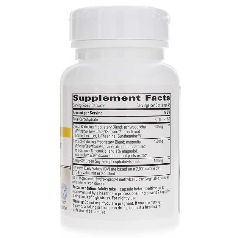 Cortisol Manager Allergen Free, 90 Veg Capsules | Кортизол менеджер без аллергенов, 90 вегетерианских капсул