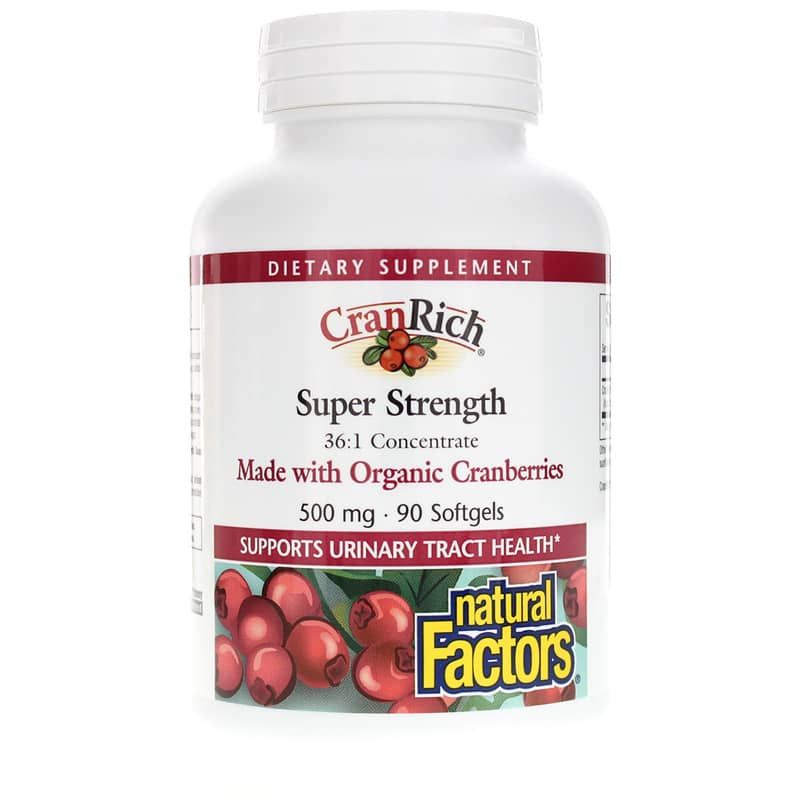 CranRich Super Strength with Organic Cranberries | CranRich супер сила с органической клюквой