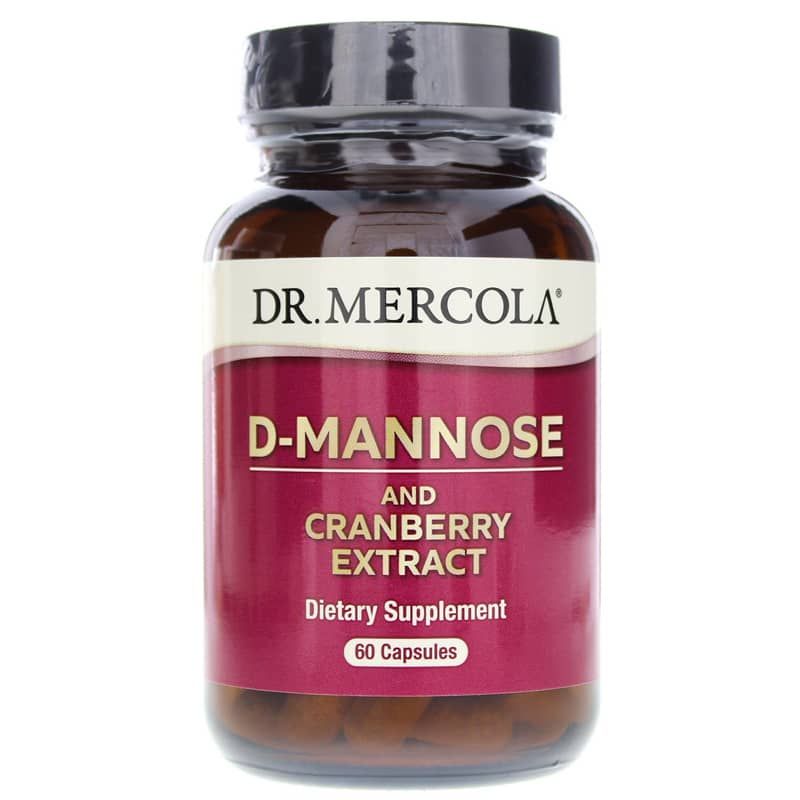 D-Mannose and Cranberry Extract, 60 Capsules | D-манноза и экстракт клюквы, 60 капсул