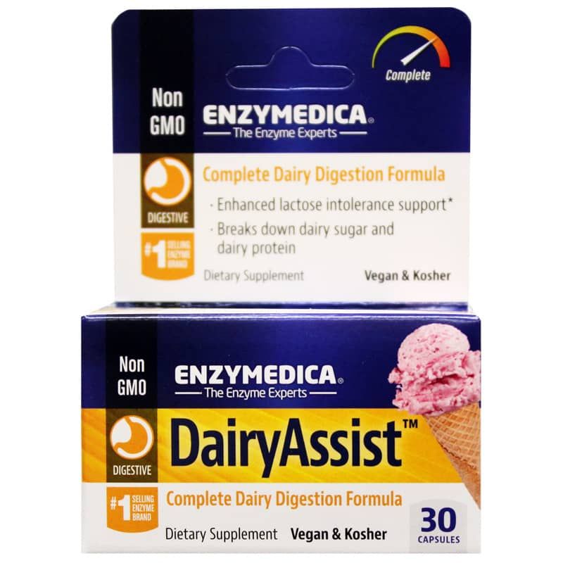 Dairy Assist, 30 Capsules | Молочная помощь, 30 капсул