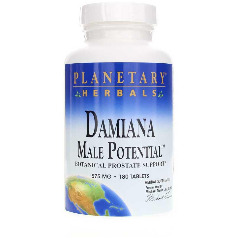 Damiana Male Potential, 180 Tablets | Чоловіча потенція даміани, 180 таблеток
