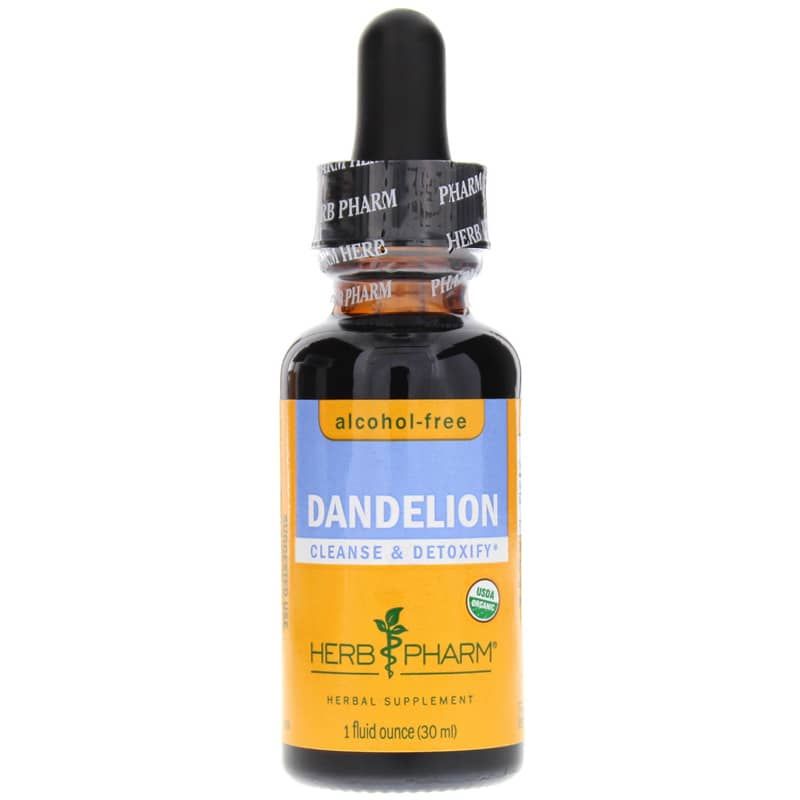 Dandelion Extract Alcohol Free, 1 Oz | Экстракт одуванчика не содержит спирта, 1 унция