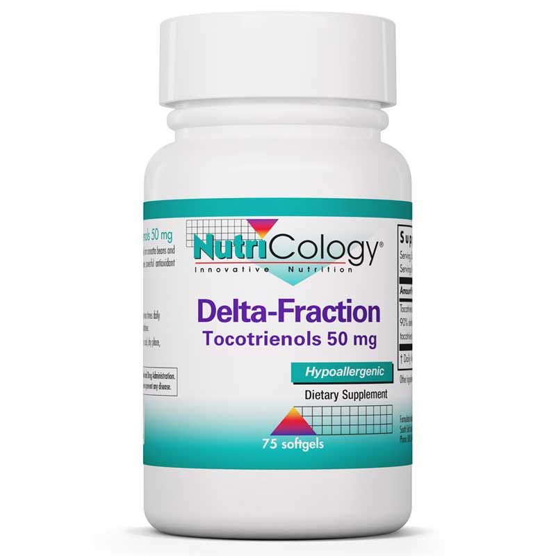 Delta-Fraction Tocotrienols 50 Mg, 75 Softgels, Nutricology | Токотрієноли дельта-фракції 50 мг, 75 м'яких таблеток, nutricology