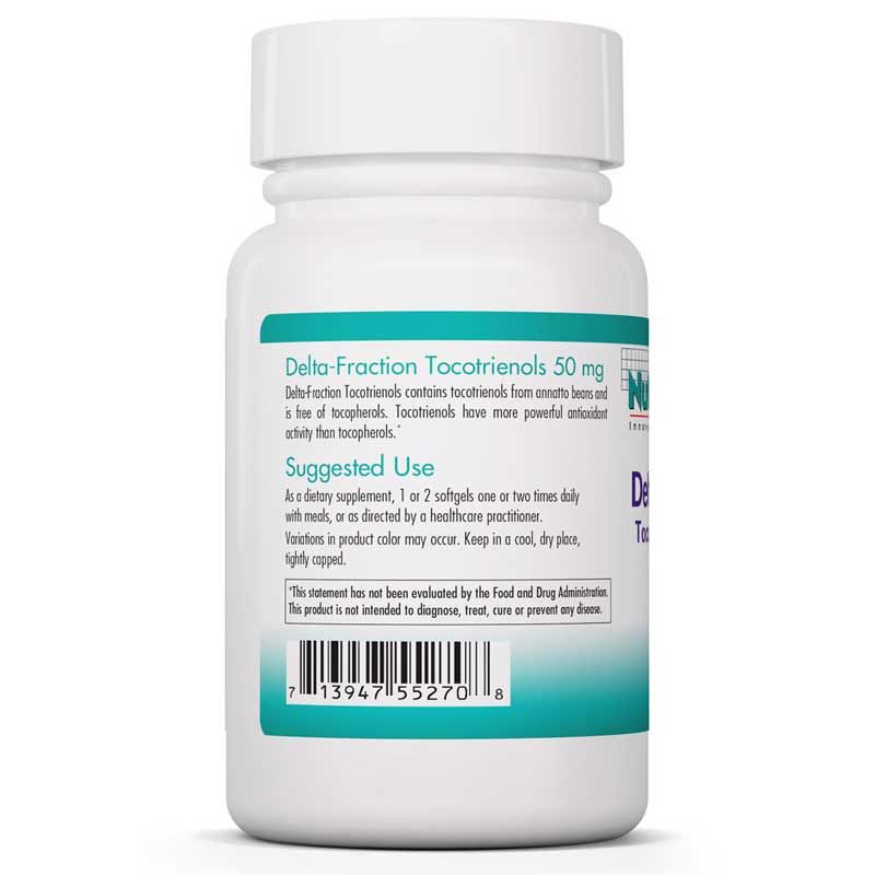 Delta-Fraction Tocotrienols 50 Mg, 75 Softgels, Nutricology | Токотрієноли дельта-фракції 50 мг, 75 м'яких таблеток, nutricology